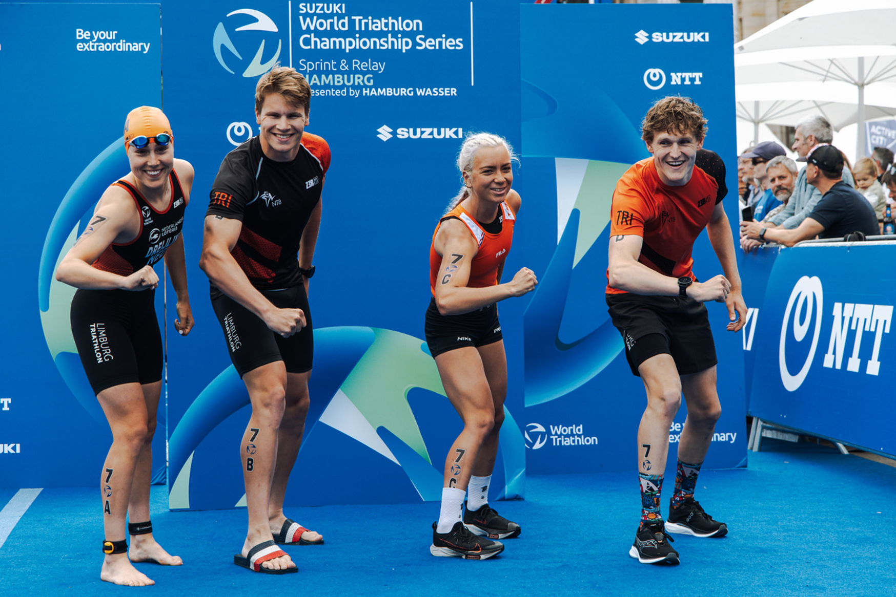 Nederland twaalfde op WK mixed team relay