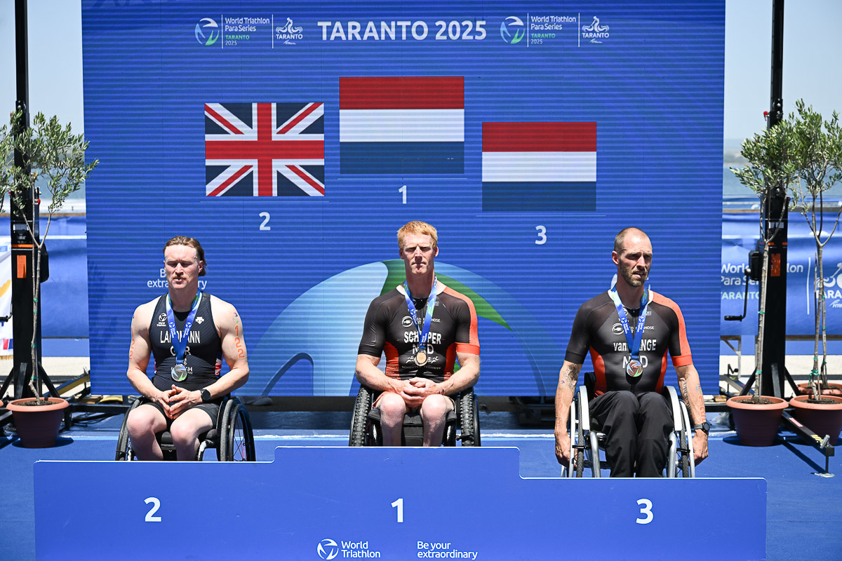 Vier Nederlandse medailles in WTPS Taranto