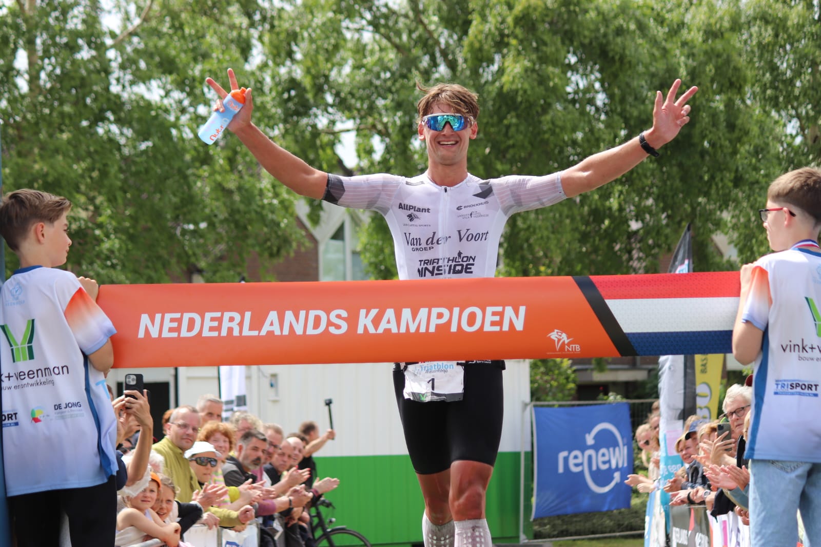 Tristan Olij pakt goud bij de mannen