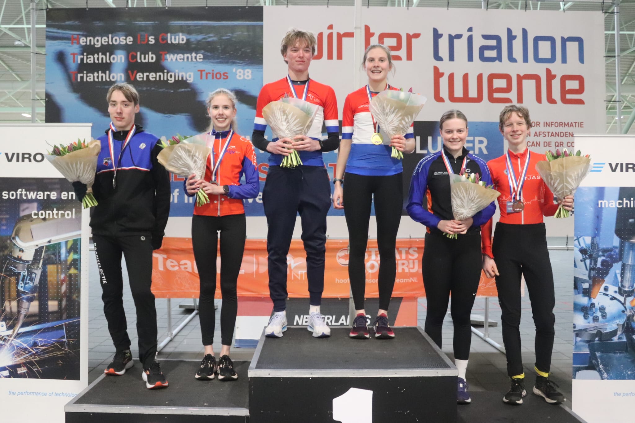 NK podium Junioren